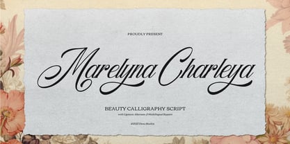 Marelyna Charleya Font Poster 1