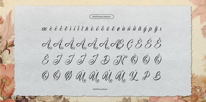 Marelyna Charleya Font Poster 11