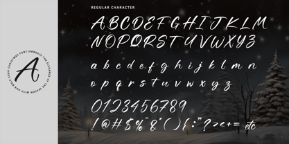 Christmas Merryland Font Poster 8
