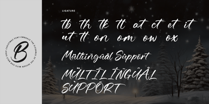 Christmas Merryland Font Poster 9