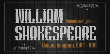 Castle Hunter Font Poster 3