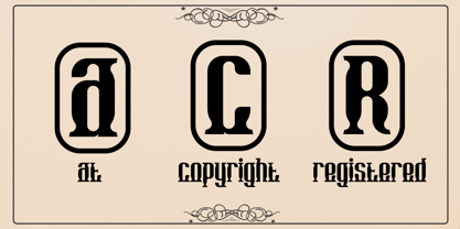 Castle Hunter Font Poster 8