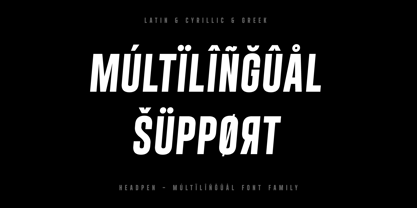 Headpen Font Poster 3