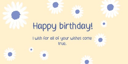 Cat Keriting Font Poster 4