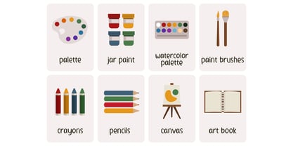 Cat Keriting Font Poster 5