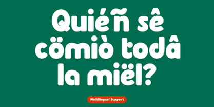 Toonyo Font Poster 3