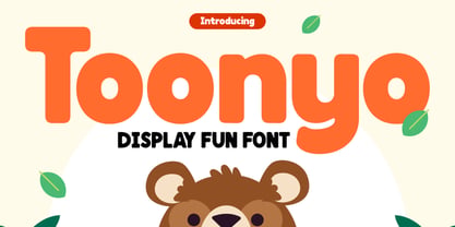 Toonyo Font Poster 1