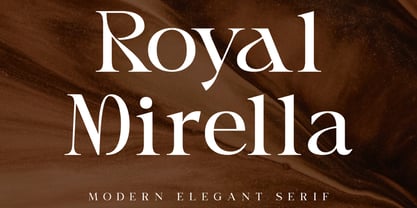 Royal Mirella Font Poster 1