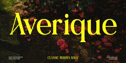 Averique Font Poster 1