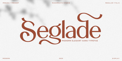 Seglade Font Poster 1