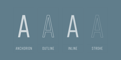 Anchorion Font Poster 2