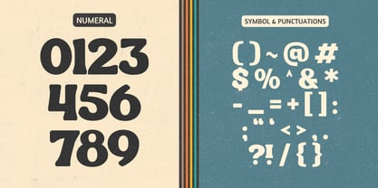 Retro Way Font Poster 14