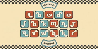 Retro Way Font Poster 10
