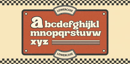 Retro Way Font Poster 13