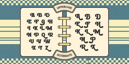 Retro Way Font Poster 11