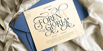 Siren Font Poster 7