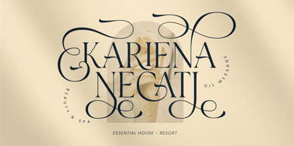 Siren Font Poster 4