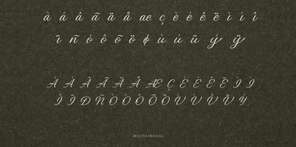 Carmeline Font Poster 3