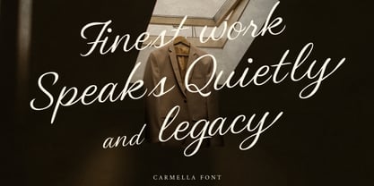 Carmeline Font Poster 6