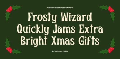 Twinkory Font Poster 2