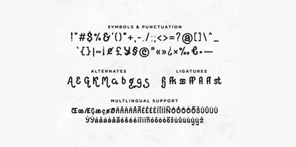 Woblyn Font Poster 4