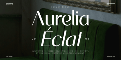 Avehope Font Poster 3