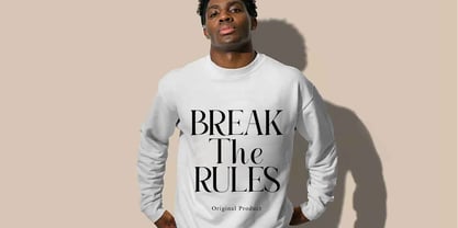 Elighina Solide Font Poster 12