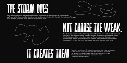 Greathem Font Poster 2