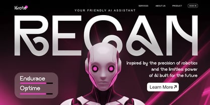 Astoin Font Poster 6