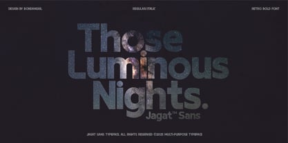 Jagat Font Poster 1