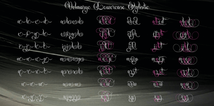 Velmaryc Font Poster 7