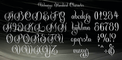 Velmaryc Font Poster 3
