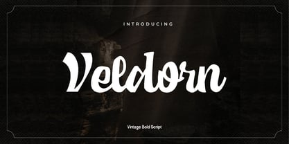 Veldorn Font Poster 1