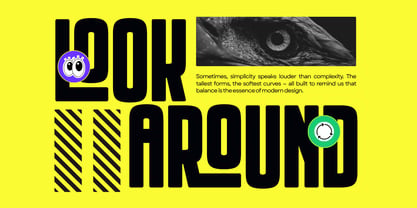 Lova Bold Font Poster 15