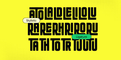 Lova Bold Font Poster 13