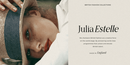 Gold Bachelor Font Poster 8