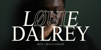 The Foriene Serif Font Poster 8