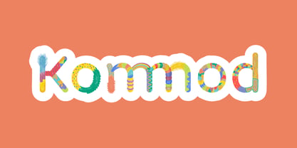 BT Kommod Font Poster 5