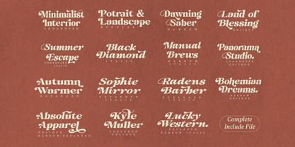 Hukela Display Font Poster 8