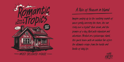 ATP Leisure Font Poster 3