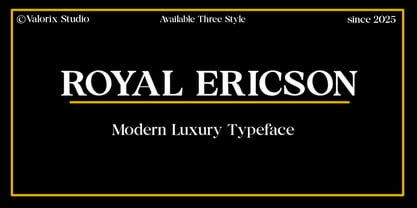 Royal Ericson Font Poster 1