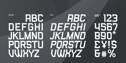 Bronzet Font Poster 2