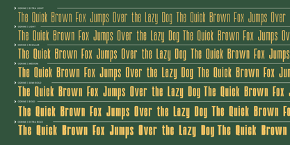 Odrine Font Poster 11