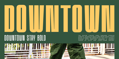 Odrine Font Poster 9