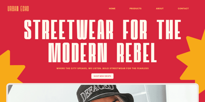 Odrine Font Poster 4