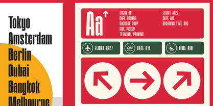 Odrine Font Poster 8