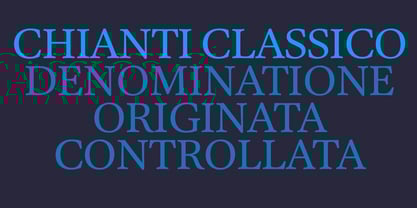 Caprano Font Poster 13