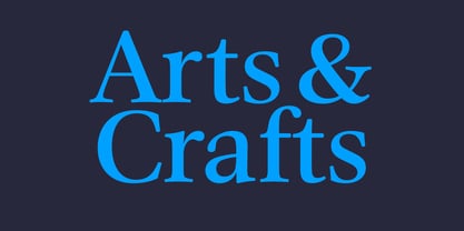 Caprano Font Poster 11