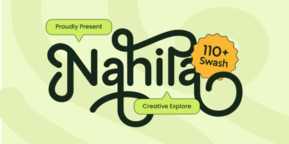 Nahila Font Poster 1
