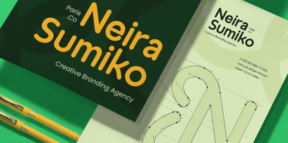 Nahila Font Poster 4